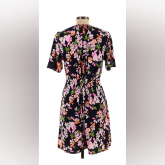 Bright floral dress, M - Picture 2 of 8
